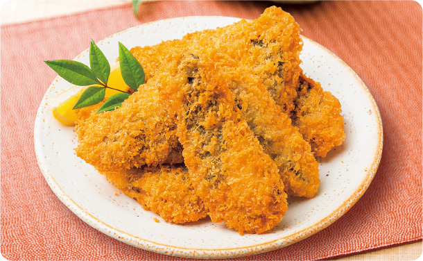 いわし梅肉大葉フライ