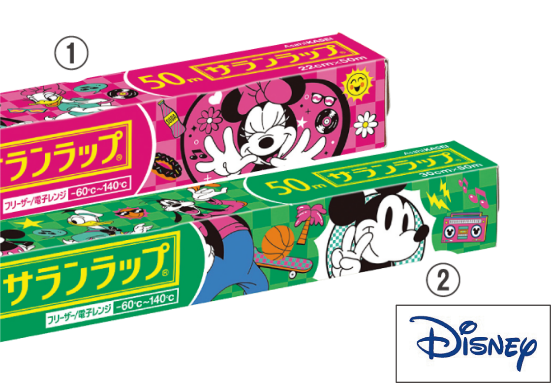 サランラップディズニーデザイン