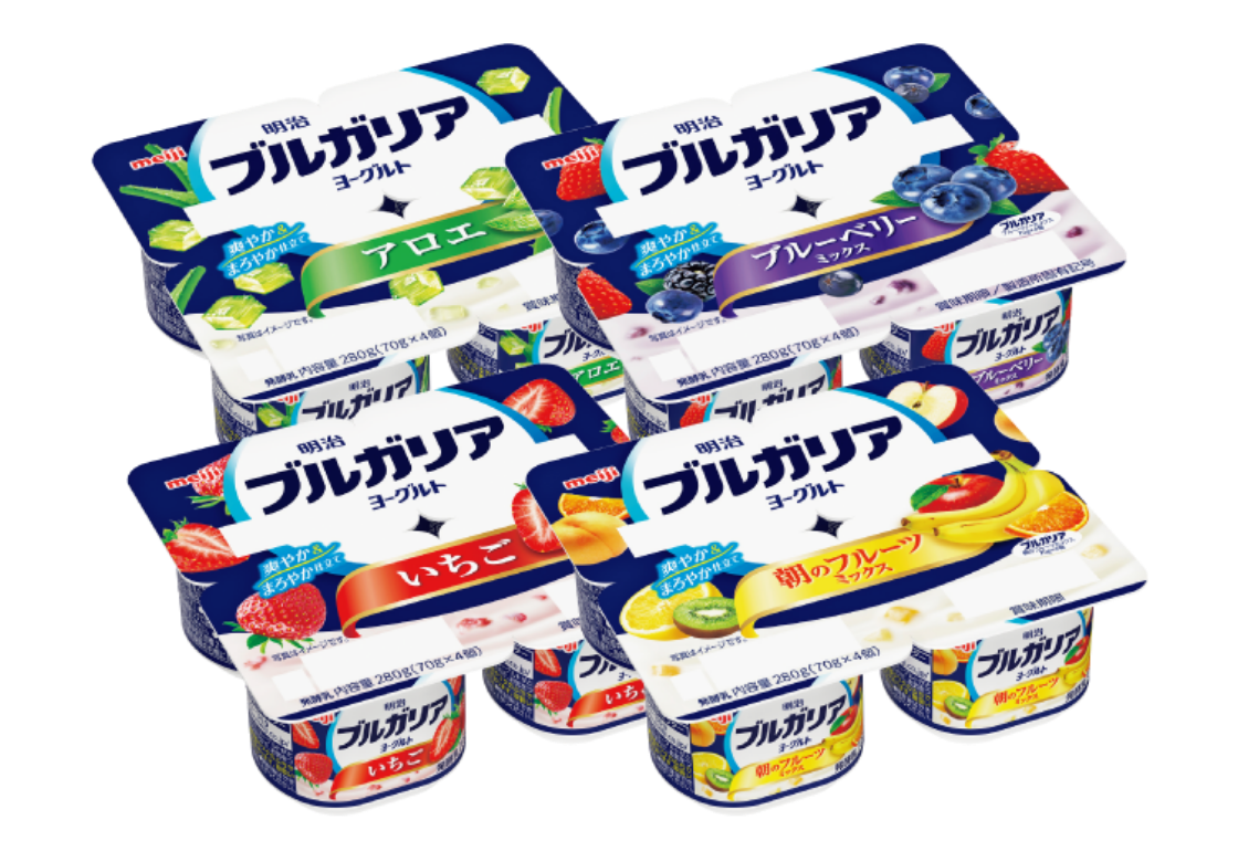 ブルガリアフルーツヨーグルト各種